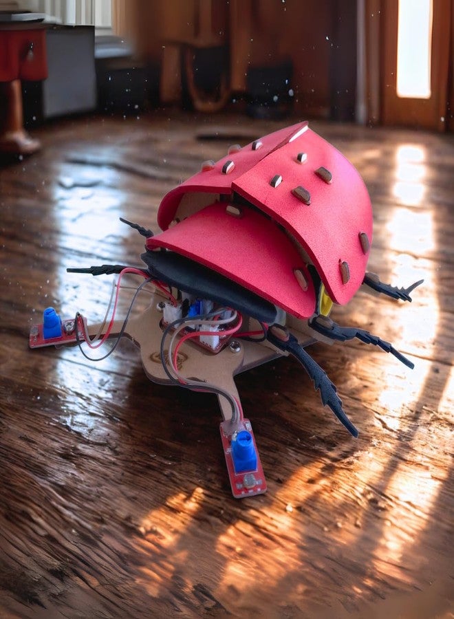MakerVerse LumoBug | Light Sensor Robot | DIY Robotic Kit | Bio-Inspired STEM Science Project for Kids Aged 8,9,10,11,12,13,14 | Learn Sensors & Robotics for Boys & Girls - Image 2